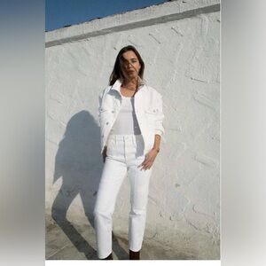 AGOLDE -Classic Cooper Cargo Milkshake Women’s  Size 33 NWT